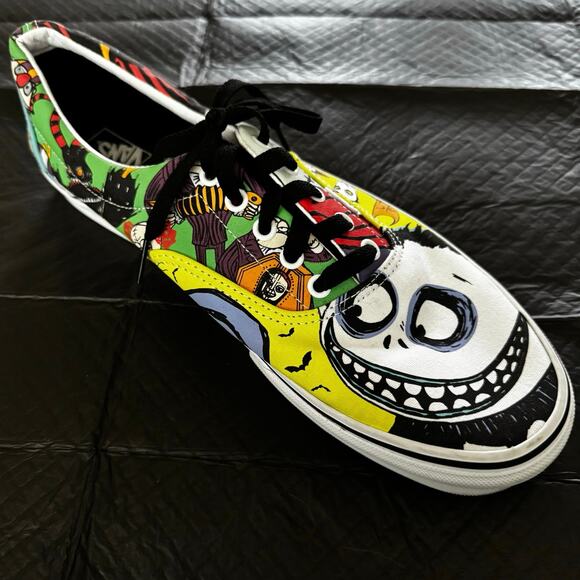 Vans Disney Nightmare Before Christmas Tim Burton Men’s Size 13 Lace Up Shoes - Picture 5 of 11